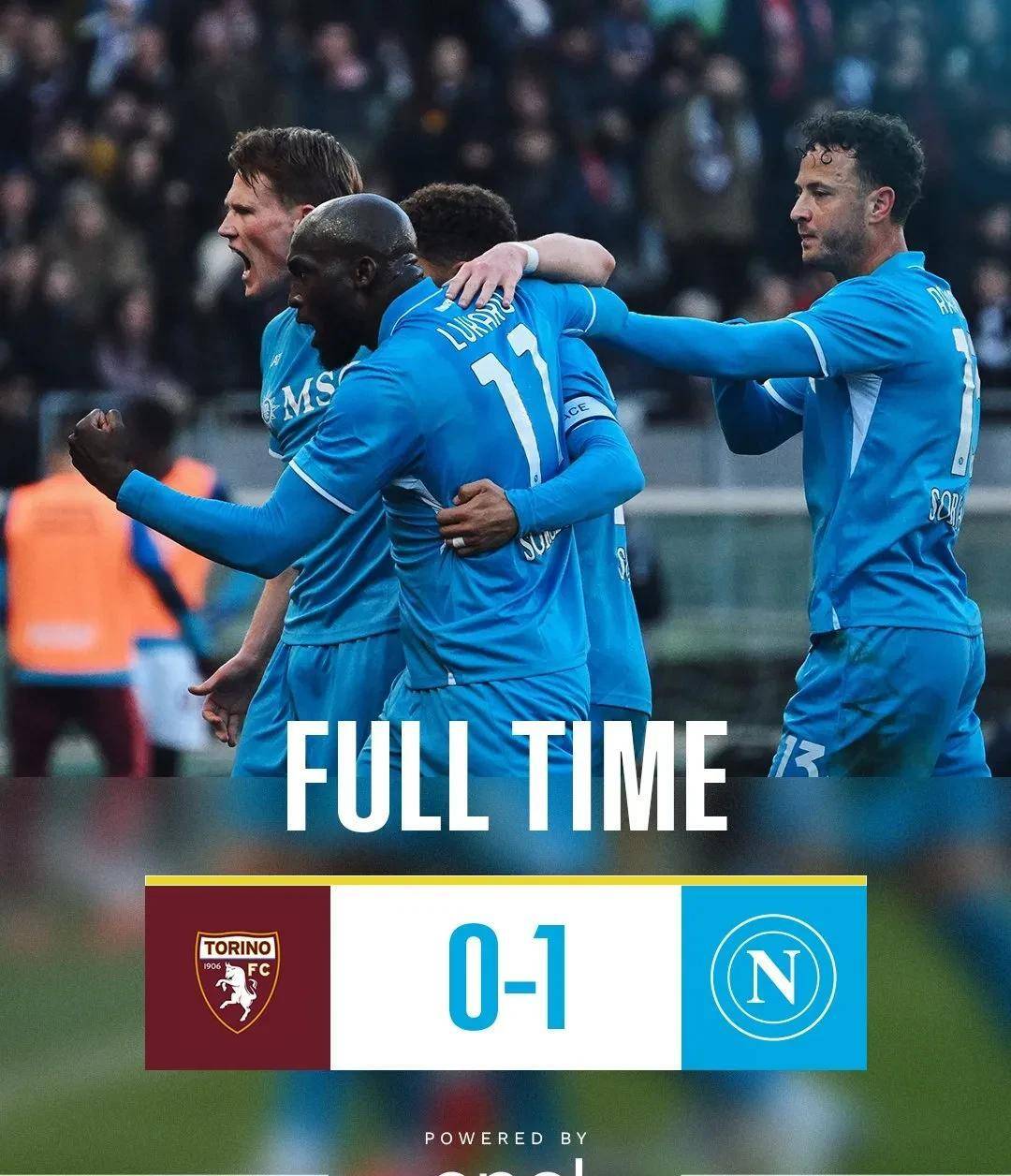 -国米击败罗马，那不勒斯客场失利