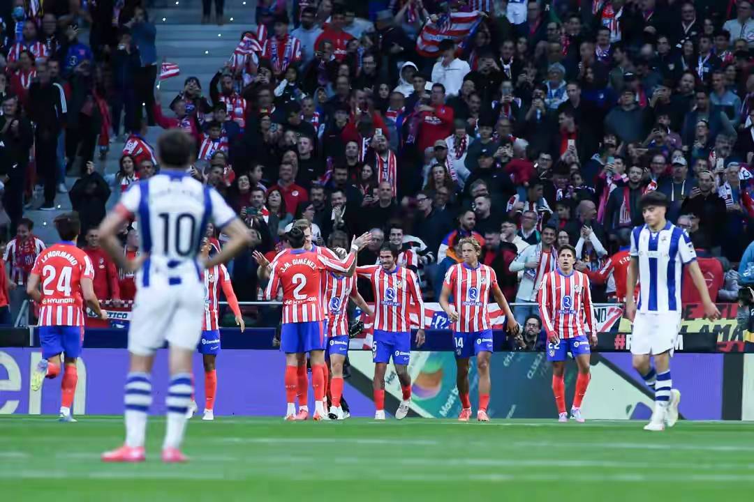 马德里竞技在主场战胜皇家马德里,取得胜利 马德里竞技在主场战胜皇家马德里,取得胜利