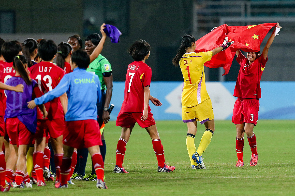 澳大利亚队力克巴西女足，取得胜利