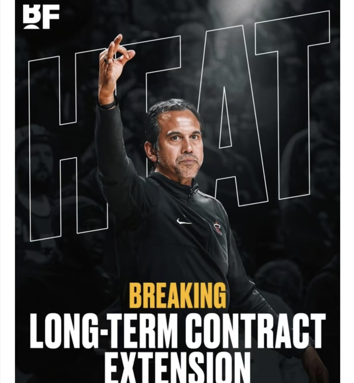 热火主帅波波维奇：希望球队能在季后赛有所作为