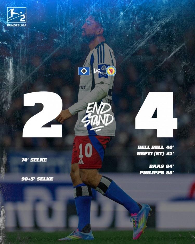 -汉堡队惨败柏林赫塔，陷入保级泥潭