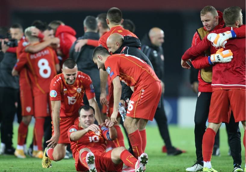 北马其顿队伍发挥超出预期，取得晋级资格