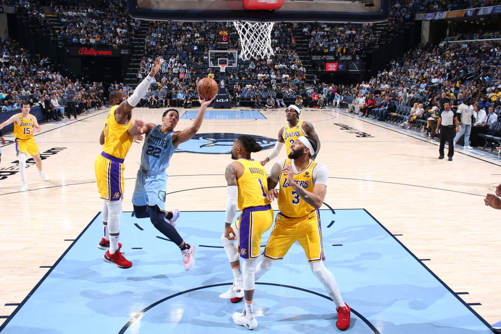 灰熊力克湖人，莫兰特高效砍下40分