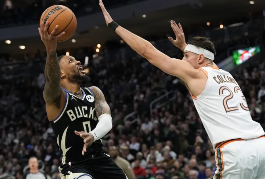 拓荒者力克奇才，利拉德神勇砍下40分拯救球队